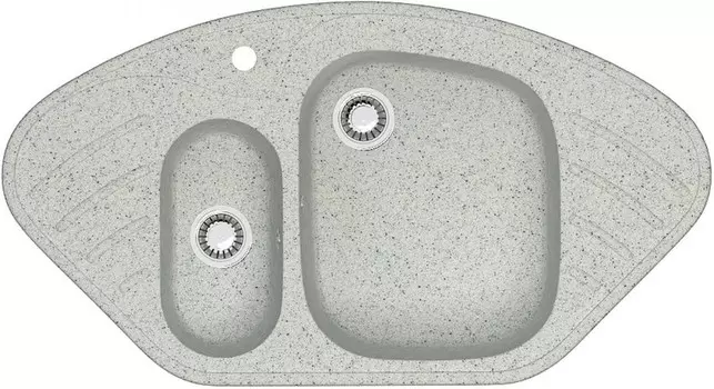 Кухонная мойка Zett Lab T023Q010 светло-серый матовый