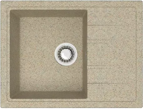 Кухонная мойка Zett Lab T150Q005 песочный матовый