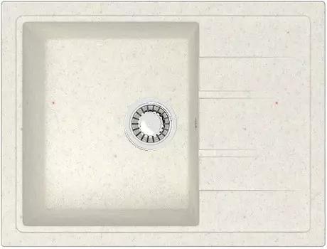 Кухонная мойка Zett Lab T150Q007 хлопок матовый