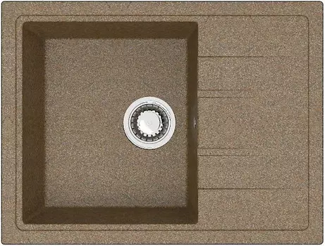 Кухонная мойка Zett Lab T150Q009 терракот матовый