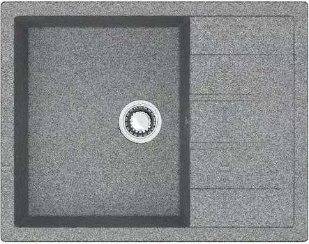 Кухонная мойка Zett Lab T151Q008 темно-серый матовый