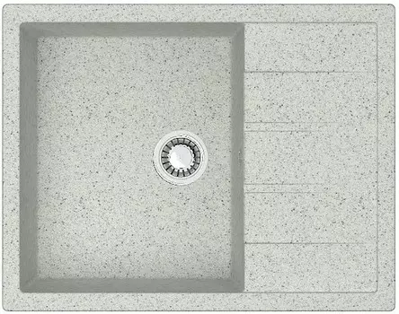 Кухонная мойка Zett Lab T151Q010 светло-серый матовый