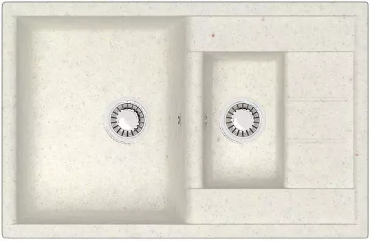 Кухонная мойка Zett Lab T210Q007 хлопок матовый