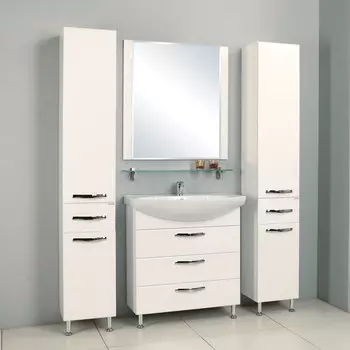 Мебель для ванной Акватон Ария 80 Н белая