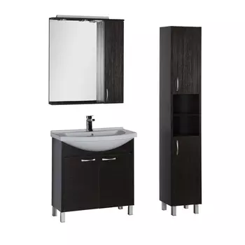 Мебель для ванной Aquanet Донна 80 венге