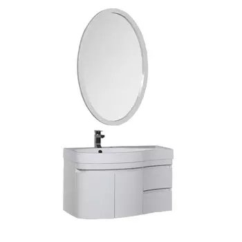 Мебель для ванной Aquanet Сопрано 2.95 левая белая