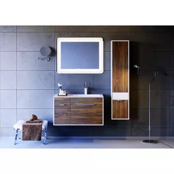 Мебель для ванной Aqwella Malaga Т9/R/CD крафт тёмный