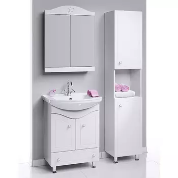 Мебель для ванной Aqwella Франческа Т6 белый