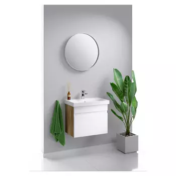 Мебель для ванной Aqwella Smart 60 дуб балтийский