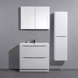 Мебель для ванной BelBagno Ancona N 80 напольная Bianco Lucido