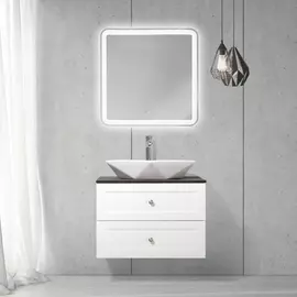 Мебель для ванной BelBagno Dublin 850-2C-SO-BL Bianco Lucido