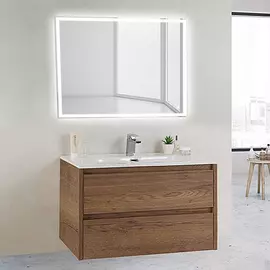 Мебель для ванной BelBagno Kraft 39-800/390-2C-SO-RT Rovere Tabacco
