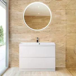 Мебель для ванной BelBagno Marino 800-2C-PIA-BL-P Bianco Lucido