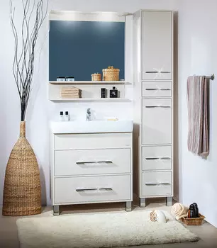 Мебель для ванной Бриклаер Чили 80 светлая лиственница