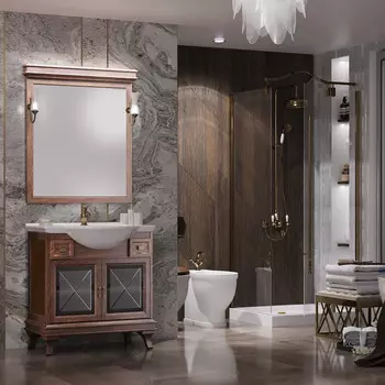 Мебель для ванной Opadiris Борджи 85 светлый орех