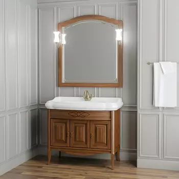 Мебель для ванной Opadiris Лоренцо 100 светлый орех