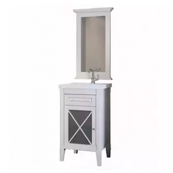 Мебель для ванной Opadiris Палермо 50 левая белый