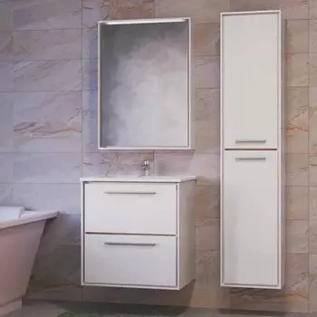 Мебель для ванной Raval Frame 60 белая