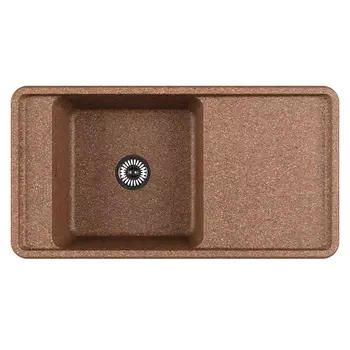 Мойка кухонная Акватон Беллис 97 терракотовый