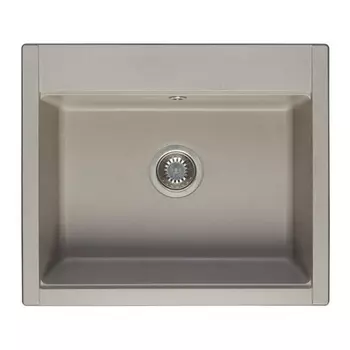 Мойка кухонная Акватон Делия 60 серый шелк