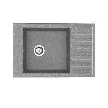Мойка кухонная Акватон Делия 78 серый