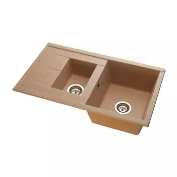 Мойка кухонная Акватон Делия 87 песочный