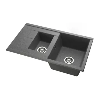 Мойка кухонная Акватон Делия 87 серый