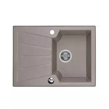 Мойка кухонная Акватон Монца серый шелк