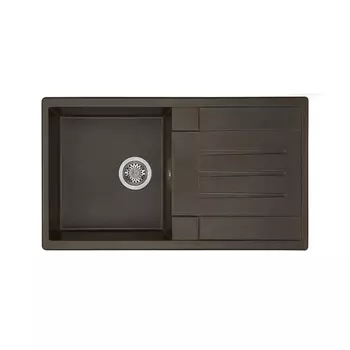 Мойка кухонная Акватон Верона с крылом кофе