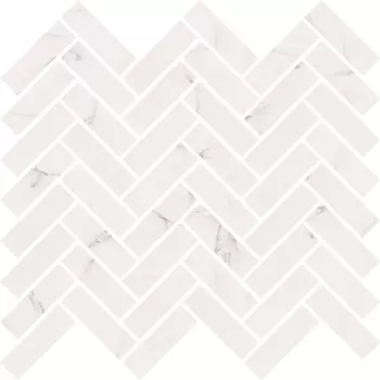 Мозаика ABK Sensi Mos Chevron Statuario 30x30