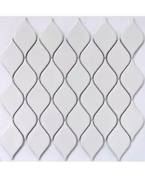 Мозаика Bonaparte Melany White glossy 26.4х28