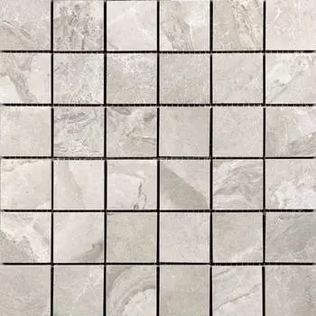Мозаика Ceracasa Mosaico Dolomite Cinder Plata (5x5) 30х30