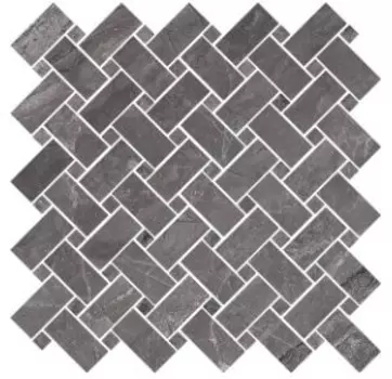 Мозаика Cerdomus Supreme Mosaico Kadi Charcoal Lev. 30x30