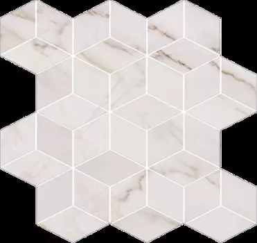 Мозаика Meissen Carrara Белый 28х29,7