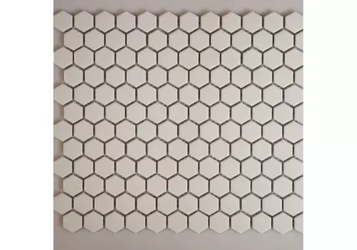Мозаика Orro mosaic Ceramic Silena White 26x30