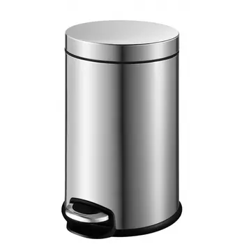 Мусорное ведро WeltWasser Erfie MT 3L матовая сталь