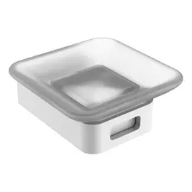 Мыльница Boheme Q 10943-MW матовый белый