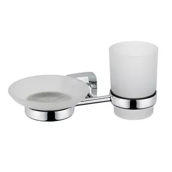 Мыльница Fixsen Kvadro FX-61306+08 с подстаканником