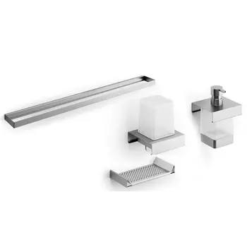 Набор аксессуаров Inda Indissima Barra 400C67MNS51N сталь