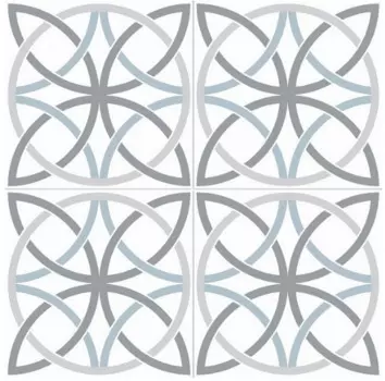 Напольная плитка Dual Gres Chic Bosham White New 45x45