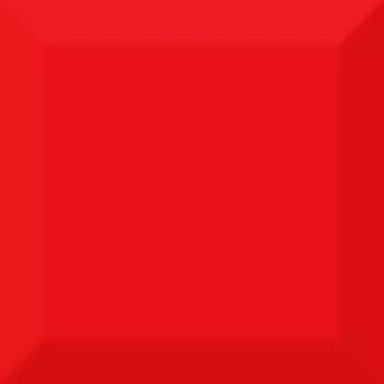Настенная плитка Absolut Keramika Biselado Brillo Rojo 10x10