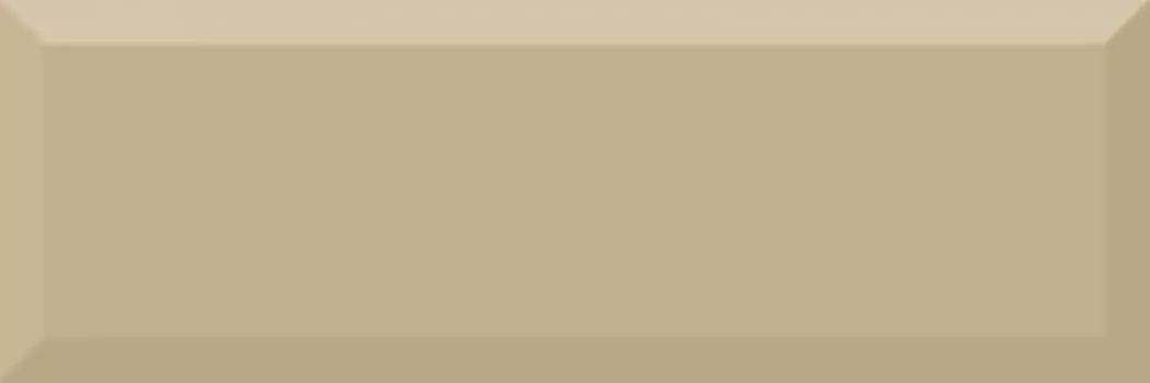 Настенная плитка Absolut Keramika Monocolor Biselado Brillo Beige 10x30