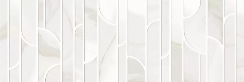 Настенная плитка Azulev Aqua Okami Bianco 30x90