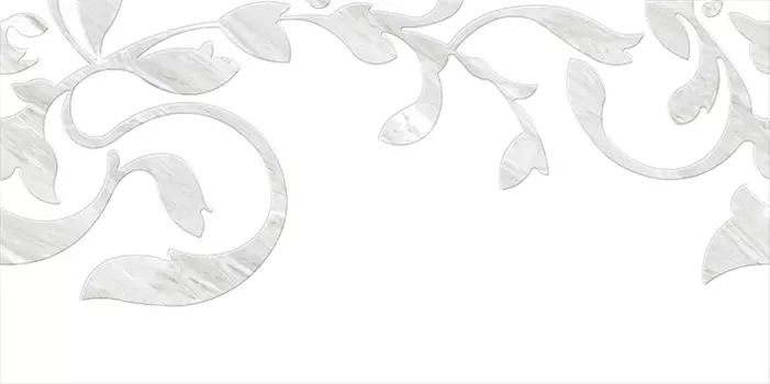 Настенная плитка Cersanit Royal Stone Декорированная B Белый 29,8x59,8