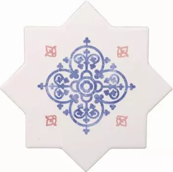 Настенная плитка Cevica Becolors Star Dec. Arabesque 13,25x13,25