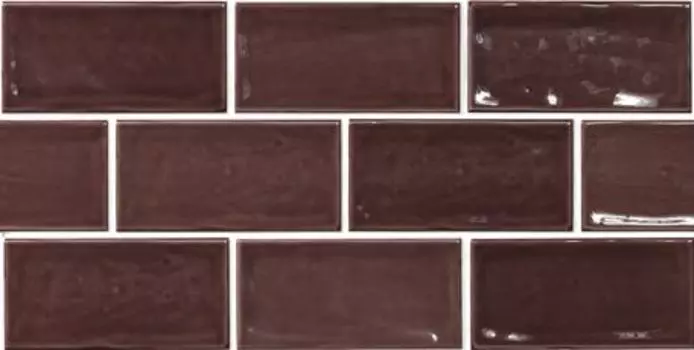 Настенная плитка El Barco Glamour Chic Burdeos 7,5x15