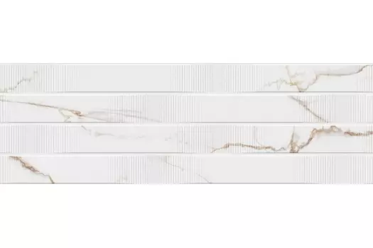 Настенная плитка Emigres Alba Dec Mat Gold 25x75