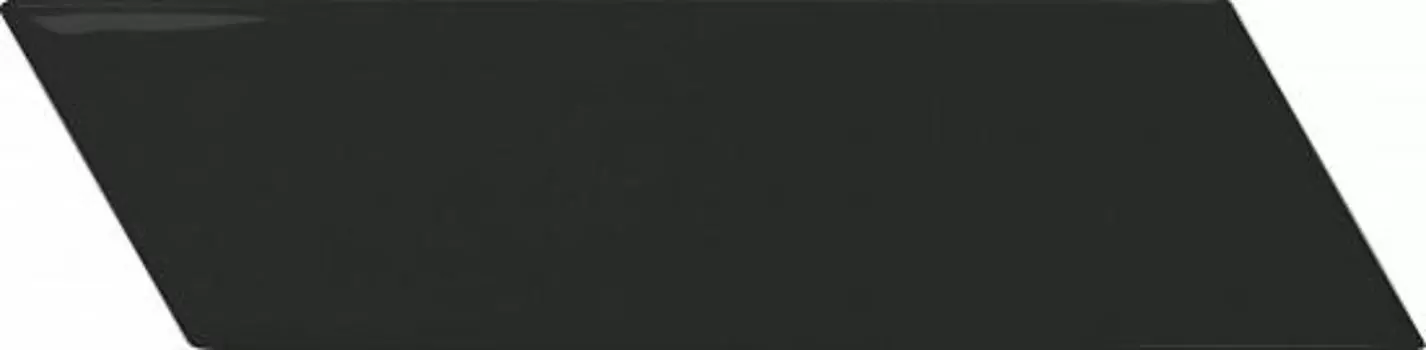 Настенная плитка Equipe Chevron Black Matt Right 18,6х5,2