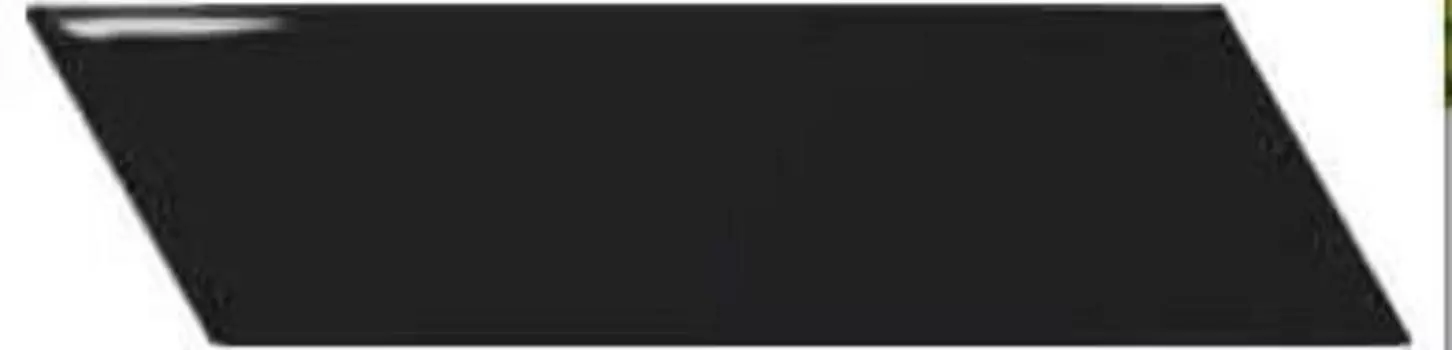 Настенная плитка Equipe Chevron Wall Black Right 18,6х5,2