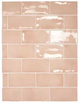Настенная плитка Equipe Manacor Blush Pink 7,5x15